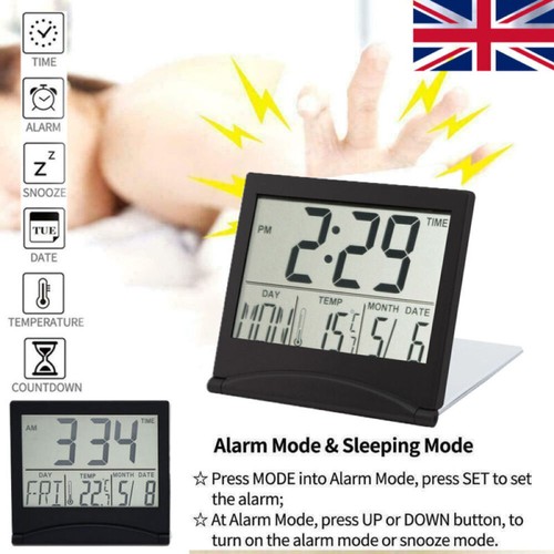 Small lcd digital alarm - digital,