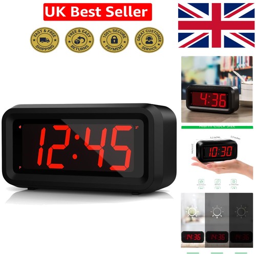 Modern led alarm clock - 1.2'',