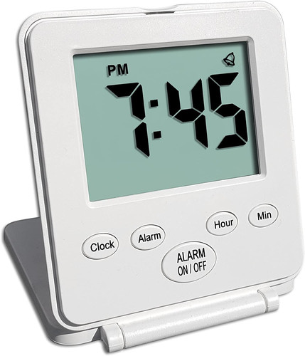 Digital travel alarm clock - travel,