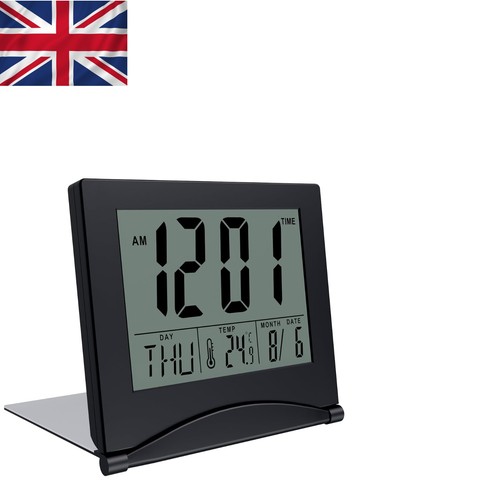 Portable travel alarm clock - travel,
