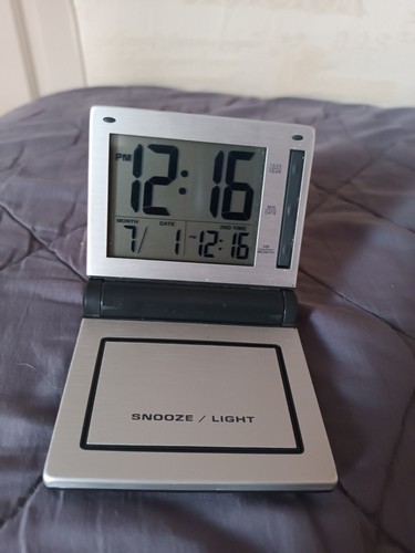 Lcd digital travel alarm - alarm, clock