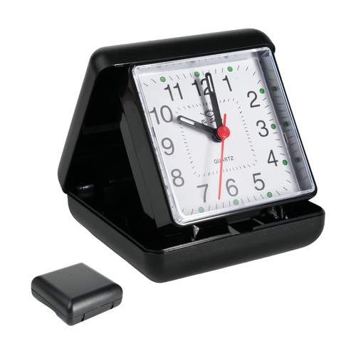 Quartz travel alarm clock - quartz,