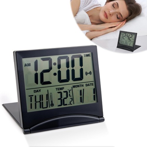 Foldable digital travel alarm - digital,