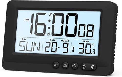 Digital alarm clock - digital, with