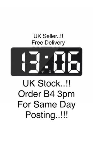 Digital alarm clock - digital,