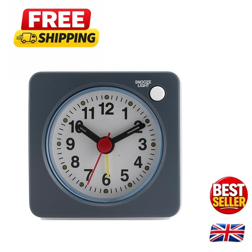 Silent travel alarm clock - alarm,