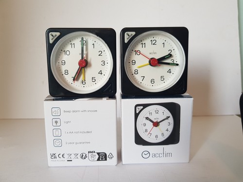 Acctim travel alarm clocks - 2,