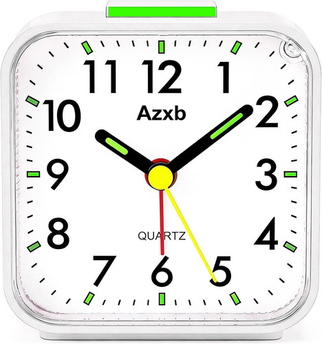 Analog alarm clock silent - analog, clock,