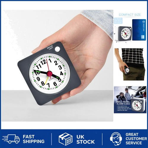 Analog travel alarm clock - travel,