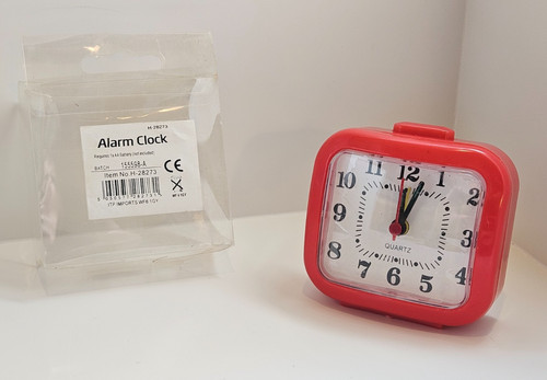 Red portable quartz - quartz, travel