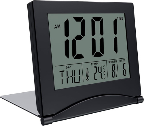 Digital clock lcd travel alarm - clock,