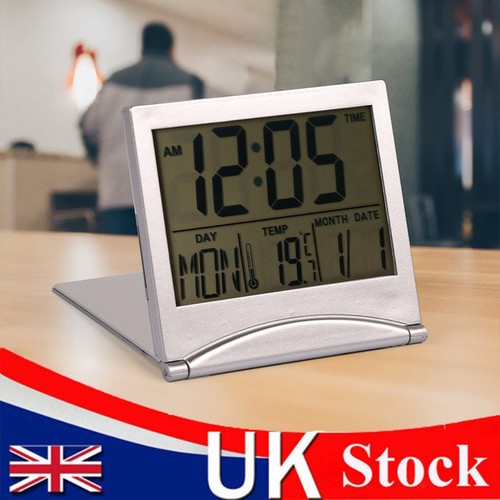 Silver digital lcd - desk, top