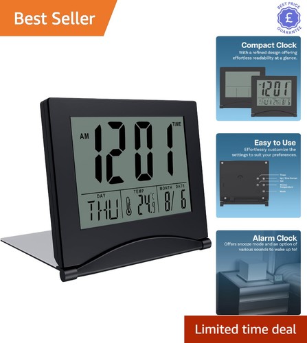 Stylish foldable alarm clock - foldable,