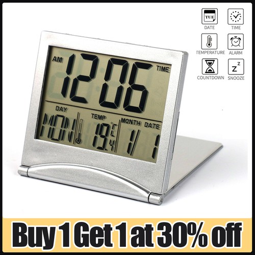 Folding lcd digital alarm - folding,