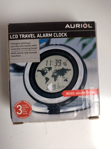 Auriol lcd travel alarm - auriol,