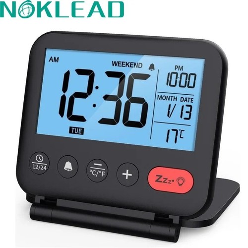 Small digital travel alarm - travel,