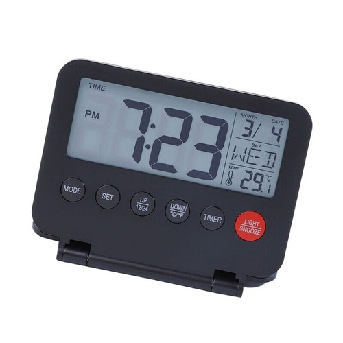 Travel alarm clock with - alarm,