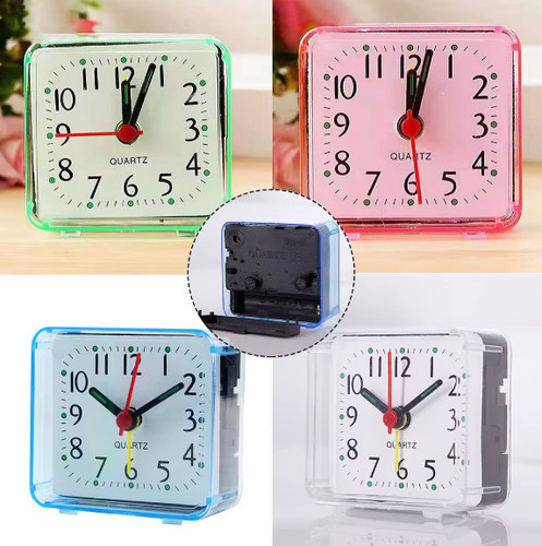 Compact portable alarm clock - portable,