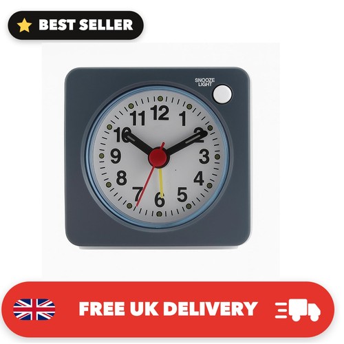 Silent travel alarm clock - silent,