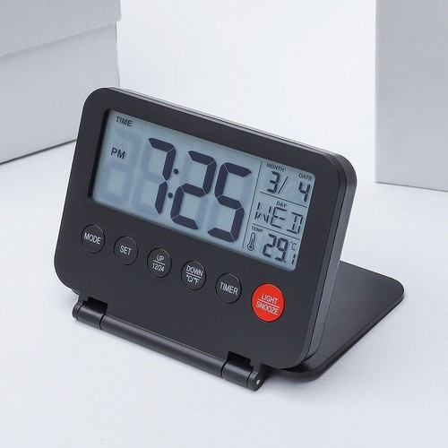 Digital travel alarm clock - travel,
