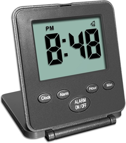 Digital travel alarm clock - travel,