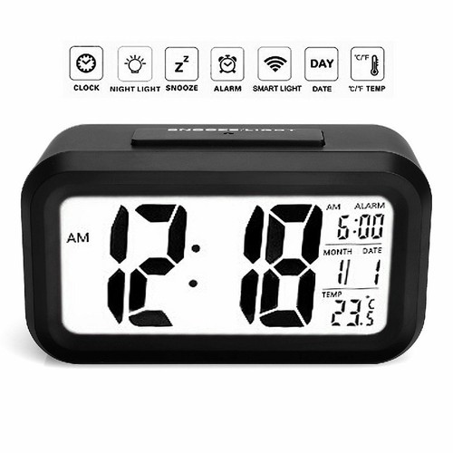 Digital alarm clock - digital,