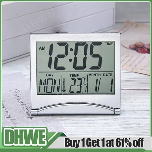 Folding lcd digital alarm - folding,