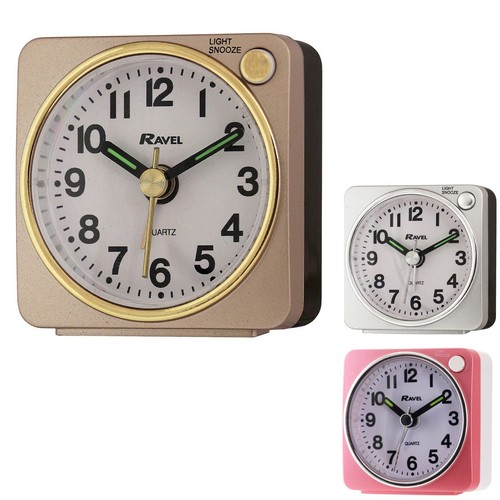 Ravel mini quartz travel alarm - quartz,
