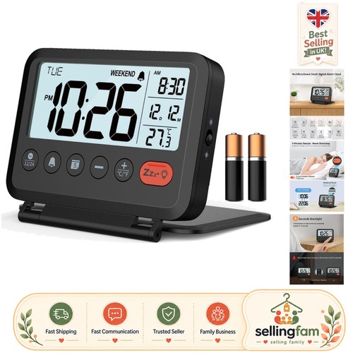 Multi functional travel alarm - multi-functional,