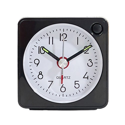 Lightweight travel alarm clock