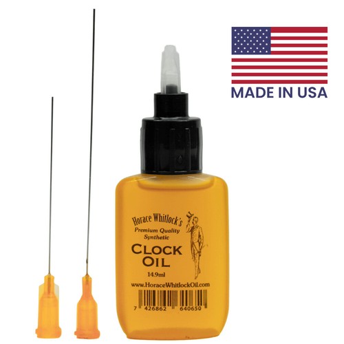 Horace whitlock clock oil - whitlock’s,
