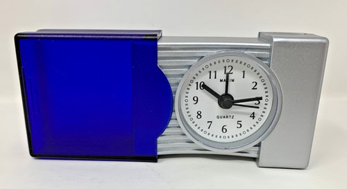 Maxim blue travel alarm - travel,