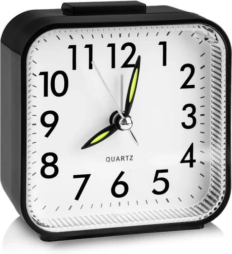 Small silent travel alarm - silent,